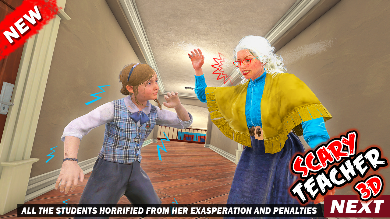 Scary Teacher 3D: Horror Spooky Evil Games 3D::Appstore for  Android