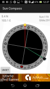 Sun Compass with Qibla angle screenshot 1