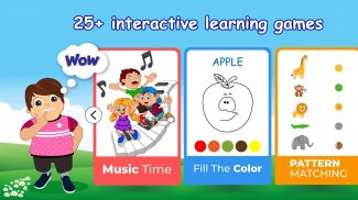 Toddlers Learning Baby Games - Free Kids Games screenshot 0