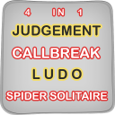 Judgement,Ludo,Spider:All In 1