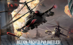 Modern War Choppers：玩家对战射击战争游戏 screenshot 11