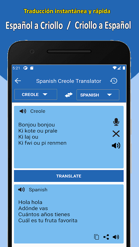 Traduction Creole Espagnol - APK Download for Android | Aptoide