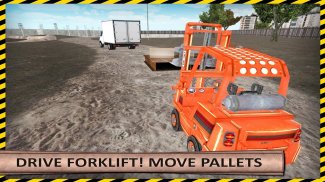 Heavy Forklift Drive Challenge screenshot 12