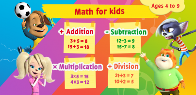 Learn Math games for kids 1C