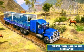 Sea Animals Transport Truck Simulator 2019 screenshot 3