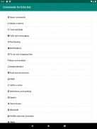 Commands for Echo Dot screenshot 6
