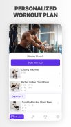 Fitness - Gym and Home Workout,my Exercise Journal screenshot 12