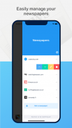 Newspapers: feed news, magazin screenshot 1