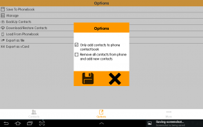 eContacts : Phonebook Backup screenshot 5