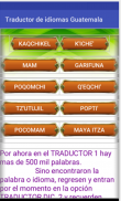 Traductor de Idiomas Guatemala screenshot 1