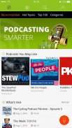 Leitor de podcasts - Podbean screenshot 0