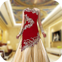 Royal Bridal Dress Photo Maker Icon
