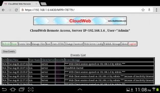 CloudWeb - File & Web Server screenshot 2