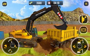 Excavadora pesada crane-city construction sim screenshot 4