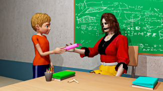 Scary Evil Teacher Prank Game screenshot 1