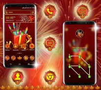 Diwali Crackers Launcher Theme screenshot 0