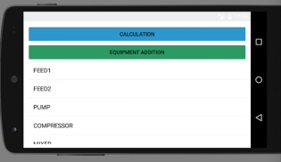 Chemical process simulator screenshot 4