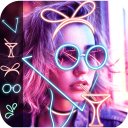 Shinning Neon Photo editor - Neon Light Effects Icon