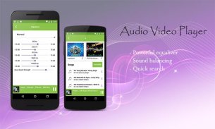 Reproductor de música y vídeo screenshot 3