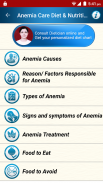 Anemia Care Diet & Nutrition screenshot 0