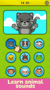 Điện thoại trẻ em - trò chơi cho trẻ em screenshot 1