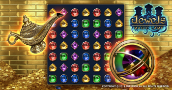 Jewels Magic Lamp : Match 3 Puzzle screenshot 6
