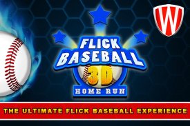 Flick Baseball 3D - Home Run screenshot 10