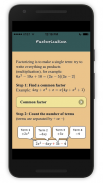 Factorization screenshot 1