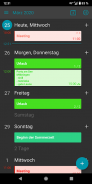 Yaca: Yet another calendar app screenshot 1