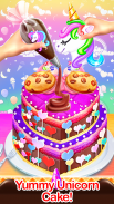 Unicorn Ice Cream Chocolate Cakes Dessert Bakery screenshot 2