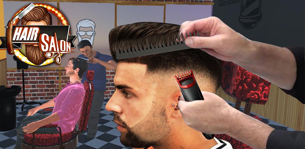 Barbearia cabeleireiro cabelo louco cortar jogo 3D - Baixar APK