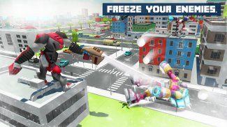 Snow Robot Attacks screenshot 2
