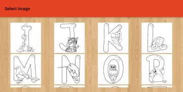 Alphabet Coloring Pages screenshot 0