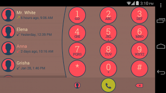 Theme for ExDialer Flat screenshot 1