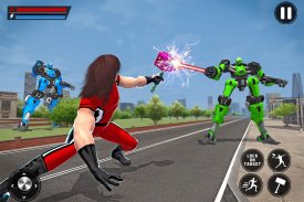 Light Speed Hammer Hero: City Rescue Mission screenshot 3
