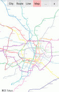 แผนที่ของรถไฟใต้ดิน screenshot 11