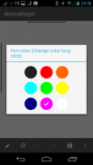 Memo Widget Simple screenshot 6