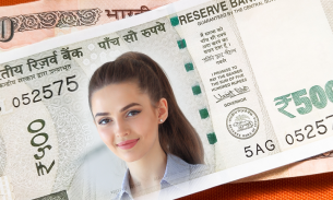 Indian Currency NOTE Photo Frames screenshot 0