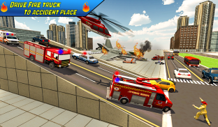 Emergency Firefighting Airplane Rescue 2019 screenshot 11