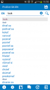 Slovak - English dictionary screenshot 1