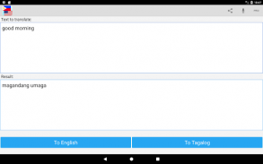 Tagalog English Translator screenshot 7