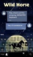 Wild Horse Animated Keyboard screenshot 4