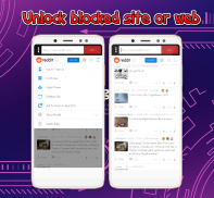 Altair Anti Block Browser - Unblock without VPN screenshot 1