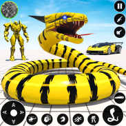 Serpiente Transformar Robot Guerra Juego screenshot 6