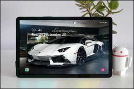 Car Wallpaper Lamborghini Aventador screenshot 6