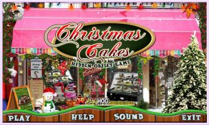 Christmas Cakes Hidden Objects screenshot 1