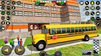 School Bus Coach Driver Games screenshot 2