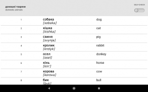 Learn Ukrainian words with Smart-Teacher screenshot 2