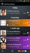 Galaxy Call Recorder screenshot 1