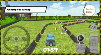 3 डी जीप कार पार्किंग screenshot 5
